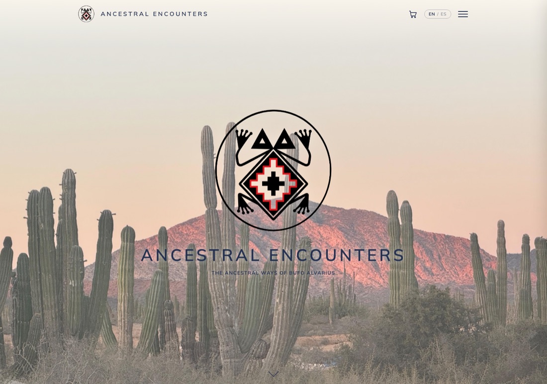 Ancestral Encounters website